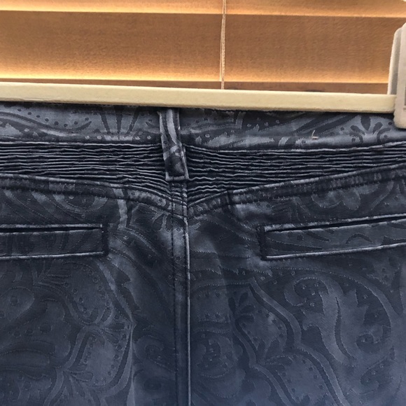 All Saints Brodie Printed Skinny Cropped Jean - Picture 8 of 8